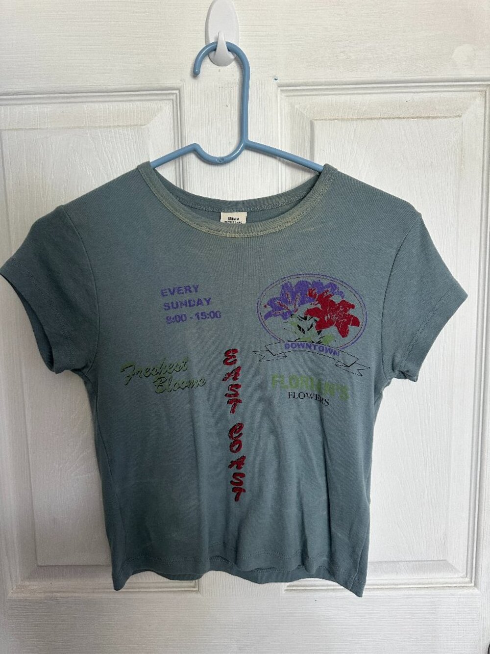 Urban Outfitters Fresh Cuts Baby Tee.